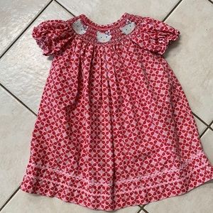 Classic Whimsy Hello Kitty Smocked Dress